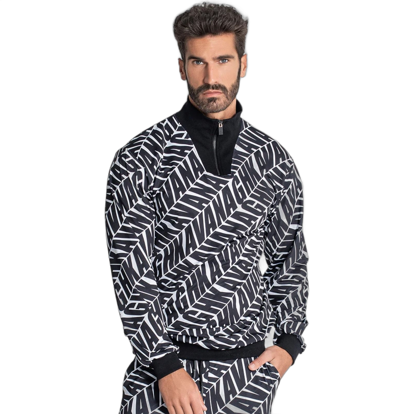 Sudadera Gianni Kavanagh Logo VICE Negro