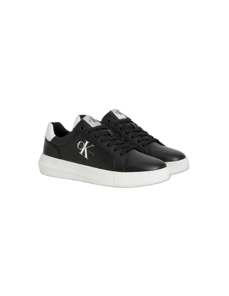Zapatillas Calvin Klein Jeans de Piel Negro