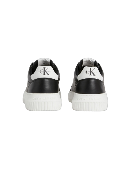 Zapatillas Calvin Klein Jeans de Piel Negro