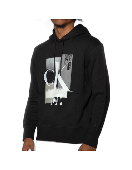 Sudadera Calvin Klein Holgada de Algodón con Logo Negro Calvin Klein | Sudaderas  - Estilo urbano premium