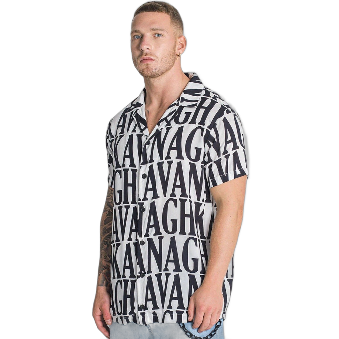 Camisa Gianni Kavanagh Holi Logo Blanco