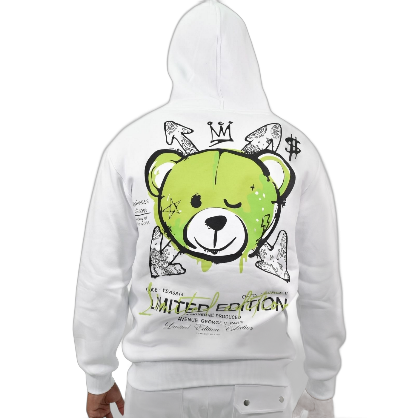 Sudadera George V Paris GV Limited Edition Blanco