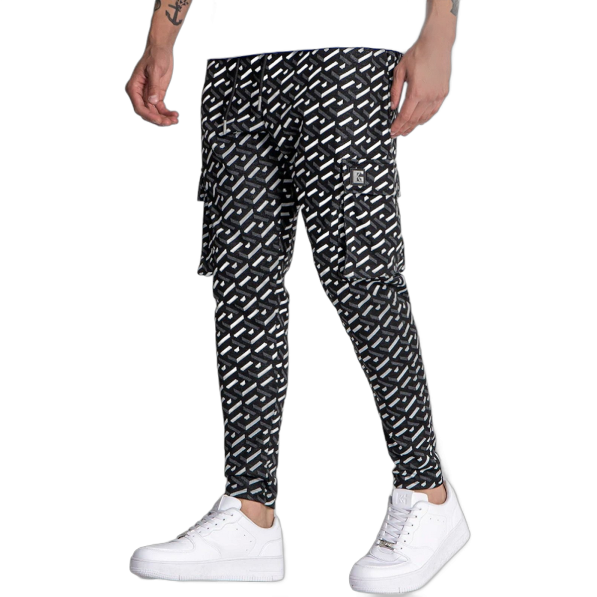 Pantalon Gianni Kavanagh Cargo Heartbeat Gris Gianni Kavanagh | Jeans y Jogger  - Estilo urbano premium 2