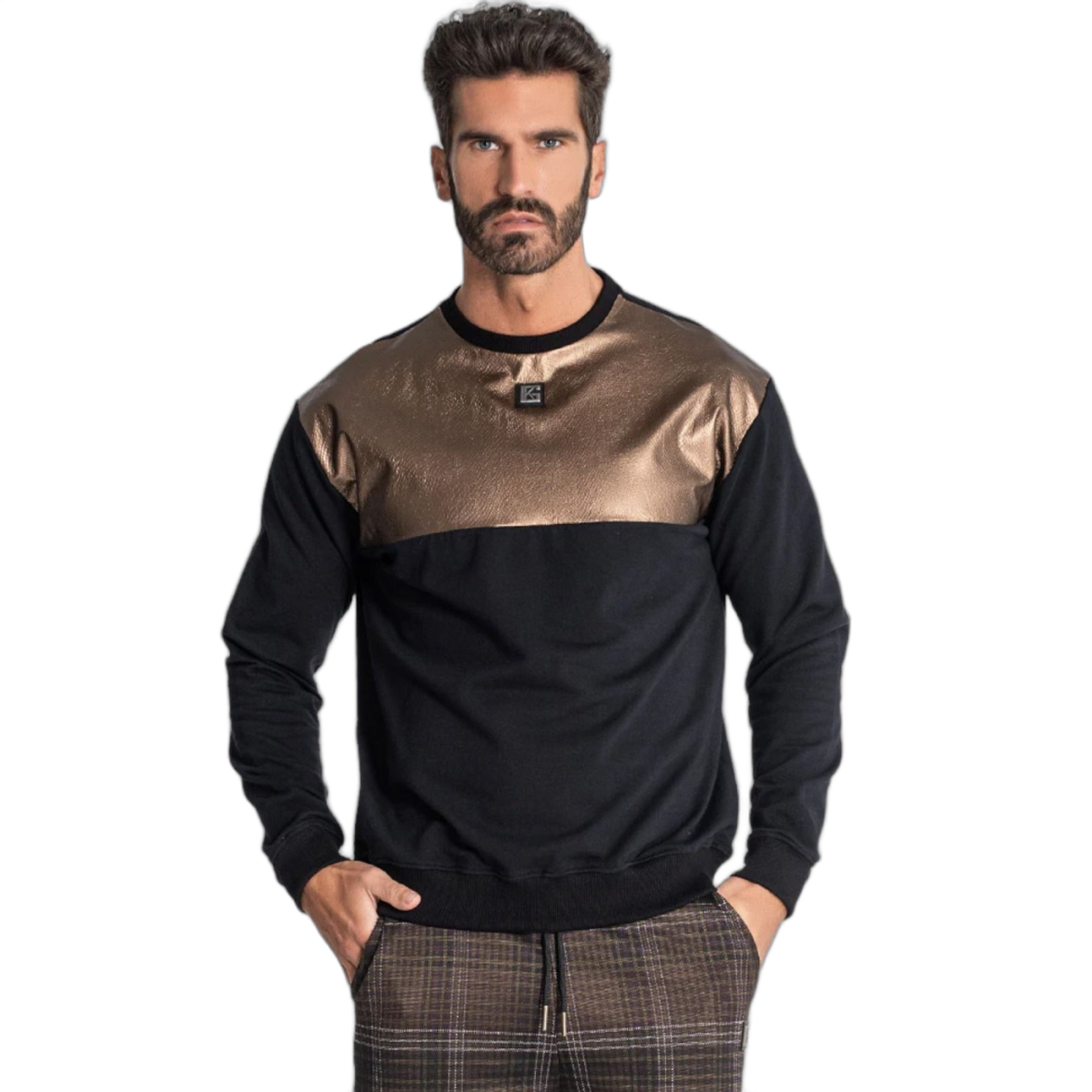 Sudadera Gianni Kavanagh Monster Negro