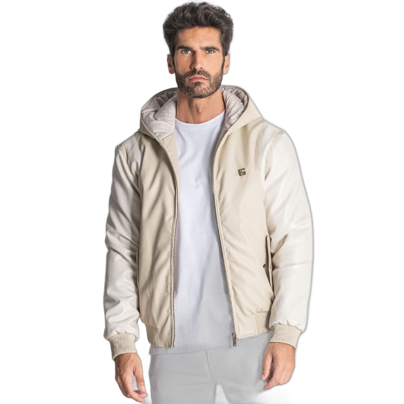 Bomber Gianni Kavanagh con Capucha Texas Beige