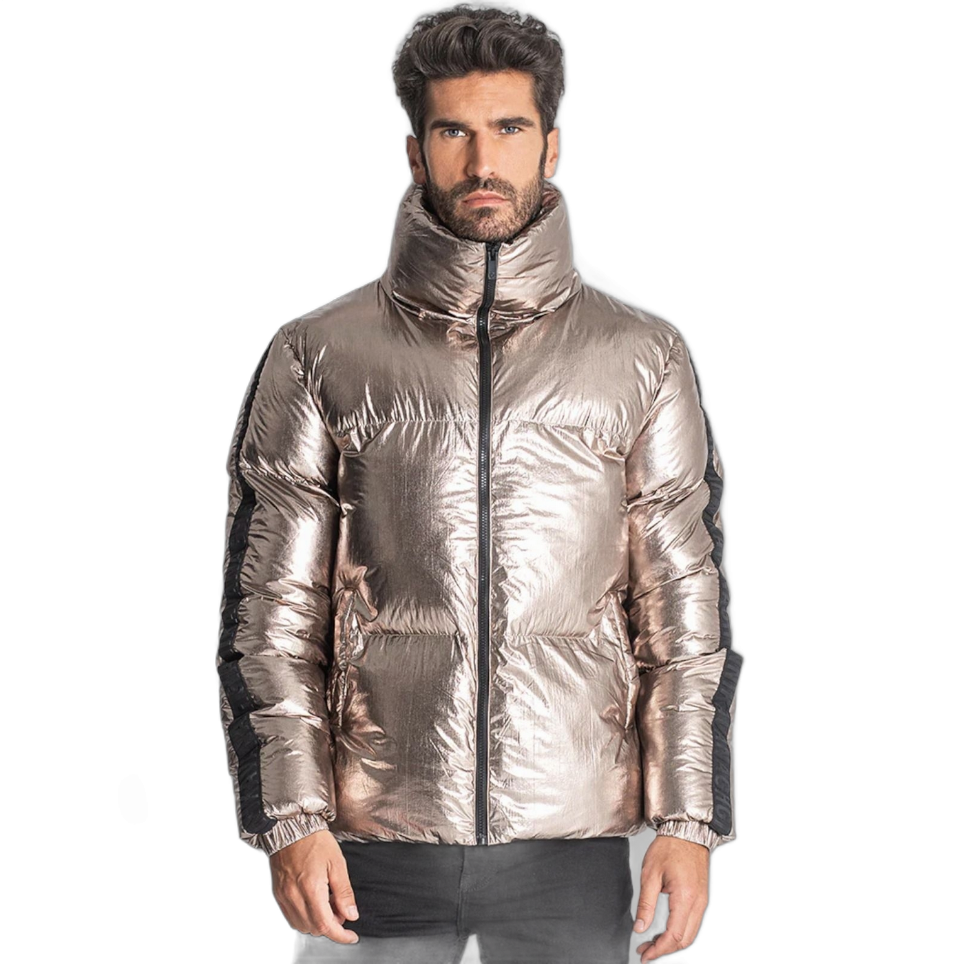 Chaquetón Gianni Kavanagh Crypto Dorado