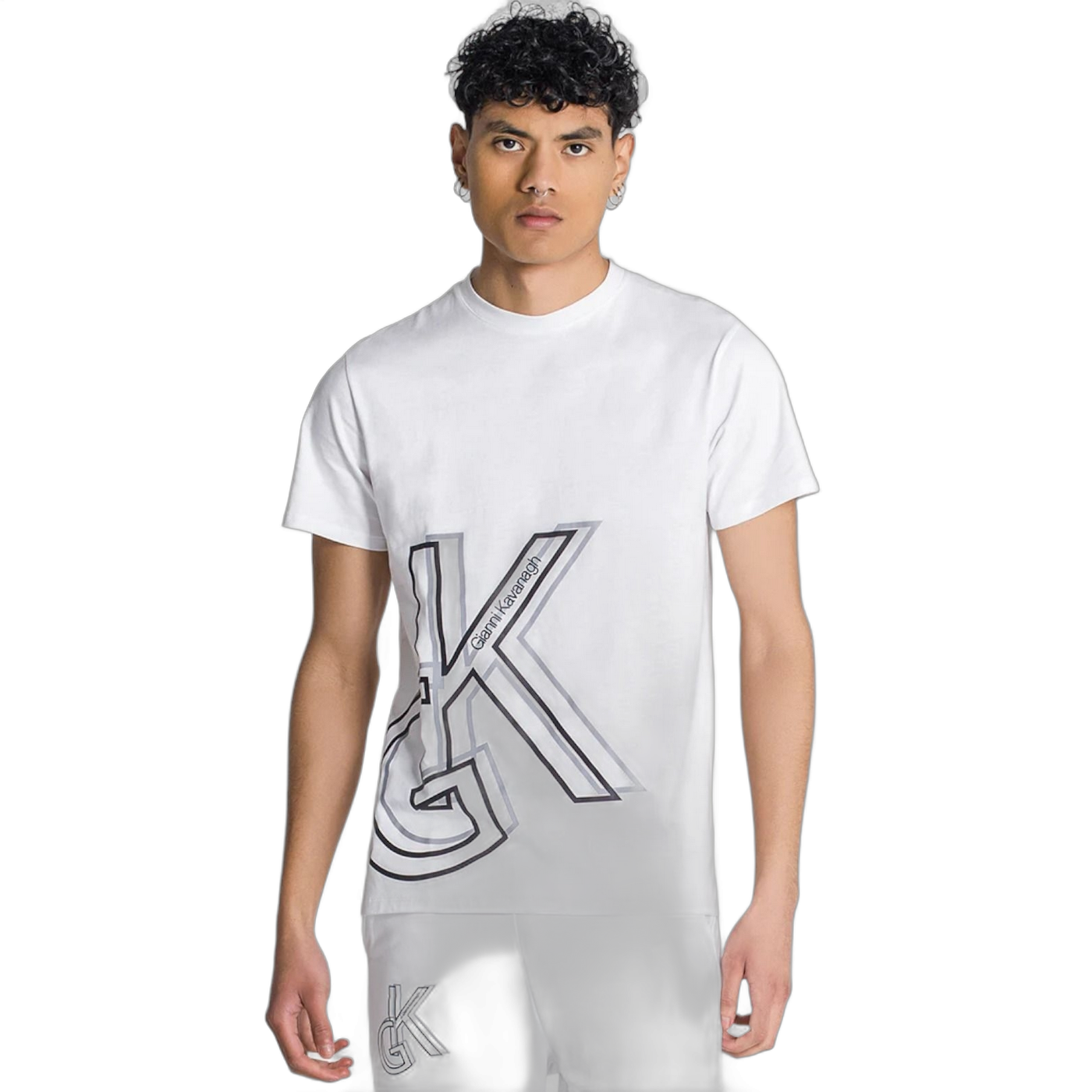 Camiseta Gianni Kavanagh Shadow Blanco