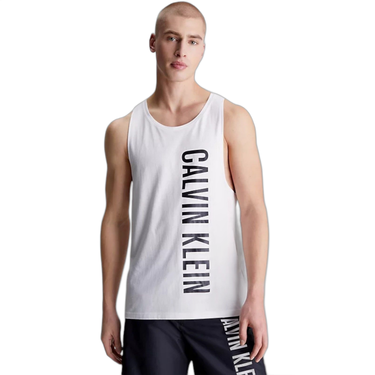 Camiseta Calvin Klein de Tirantes Intense Power Blanco