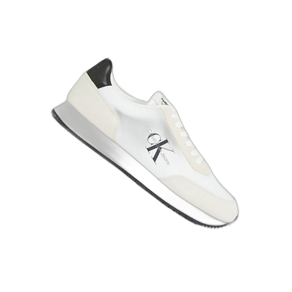 Zapatillas Calvin Klein Retro Runner LaceUp Blanco