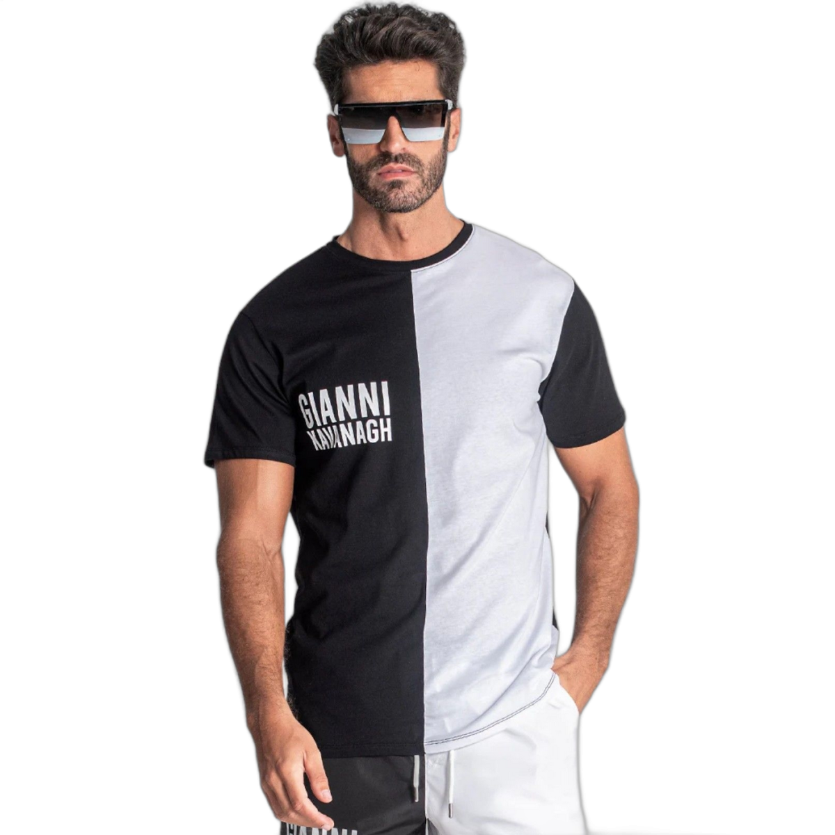 Camiseta Gianni Kavanagh Divide Negro