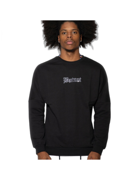 Sudadera ButNot Street Brillo Couture Negro