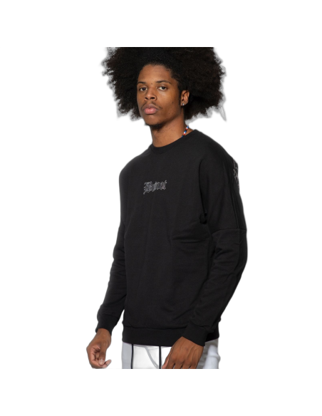 Sudadera ButNot Street Brillo Couture Negro