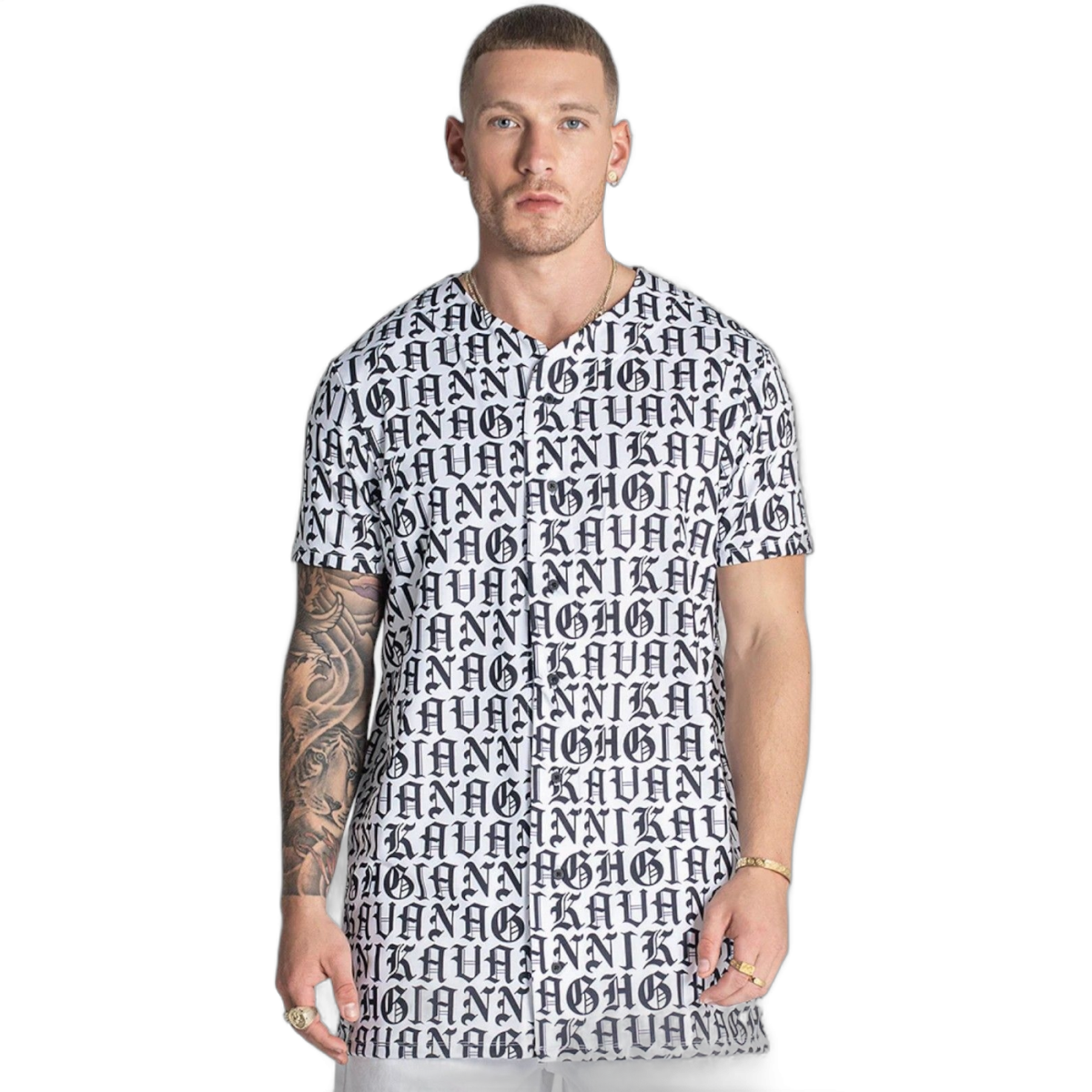 Camisa Gianni Kavanagh de Beisbol Message Blanco