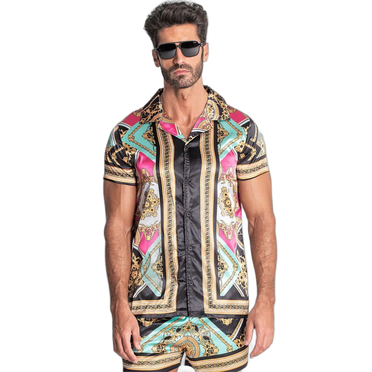 Camisa Gianni Kavanagh Edgy Multicolor