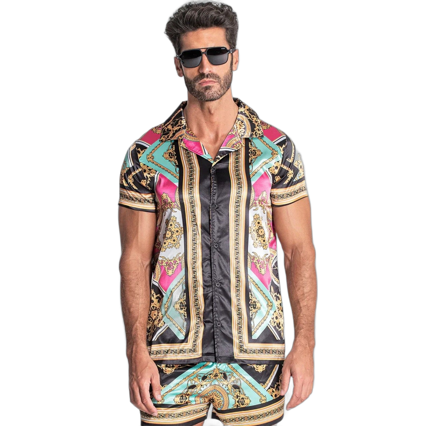 Camisa Gianni Kavanagh Edgy Multicolor