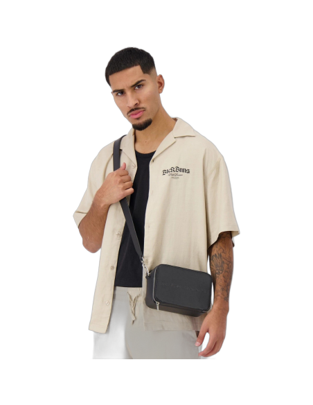 Camisa Black Bananas Goth Relax Blanco Arena Beige Black Bananas | Camisas y Polos  - Estilo urbano premium