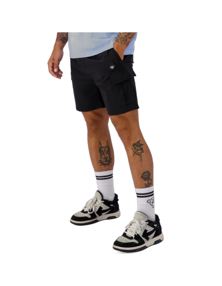 Short Black Bananas Cargo Delta Culote Negro Black Bananas | Short  - Estilo urbano premium