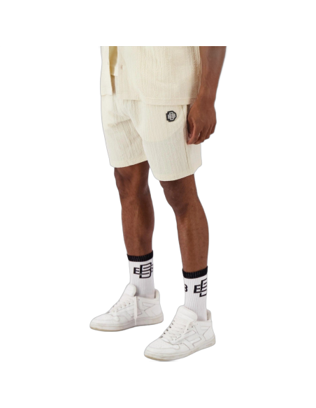 Short Black Bananas Mono Relax Beige Black Bananas | Short  - Estilo urbano premium