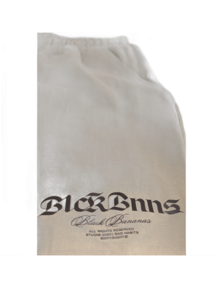 Pantalon Corto Black Bananas Goth Culote Beige Black Bananas | Short  - Estilo urbano premium