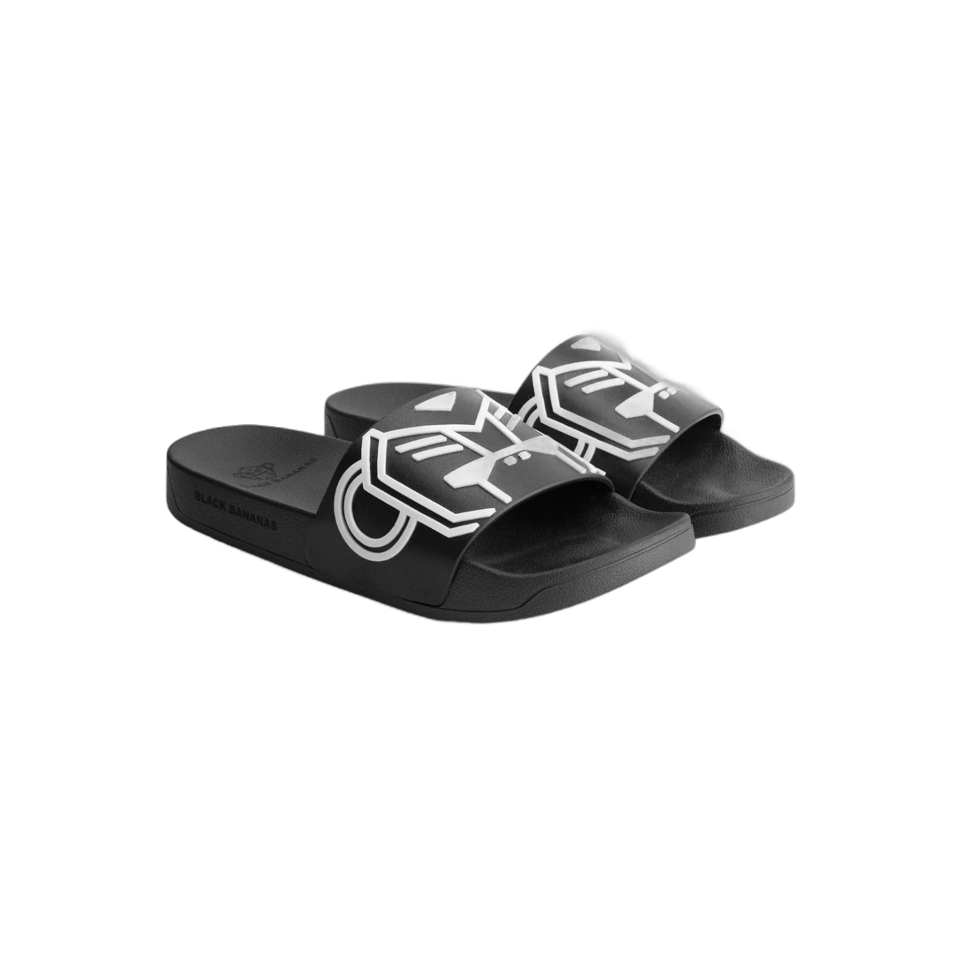 Chanclas Black Bannanas Commander Slides Negro