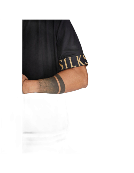 Camisa SikSilk Dynamic Bowling Negro