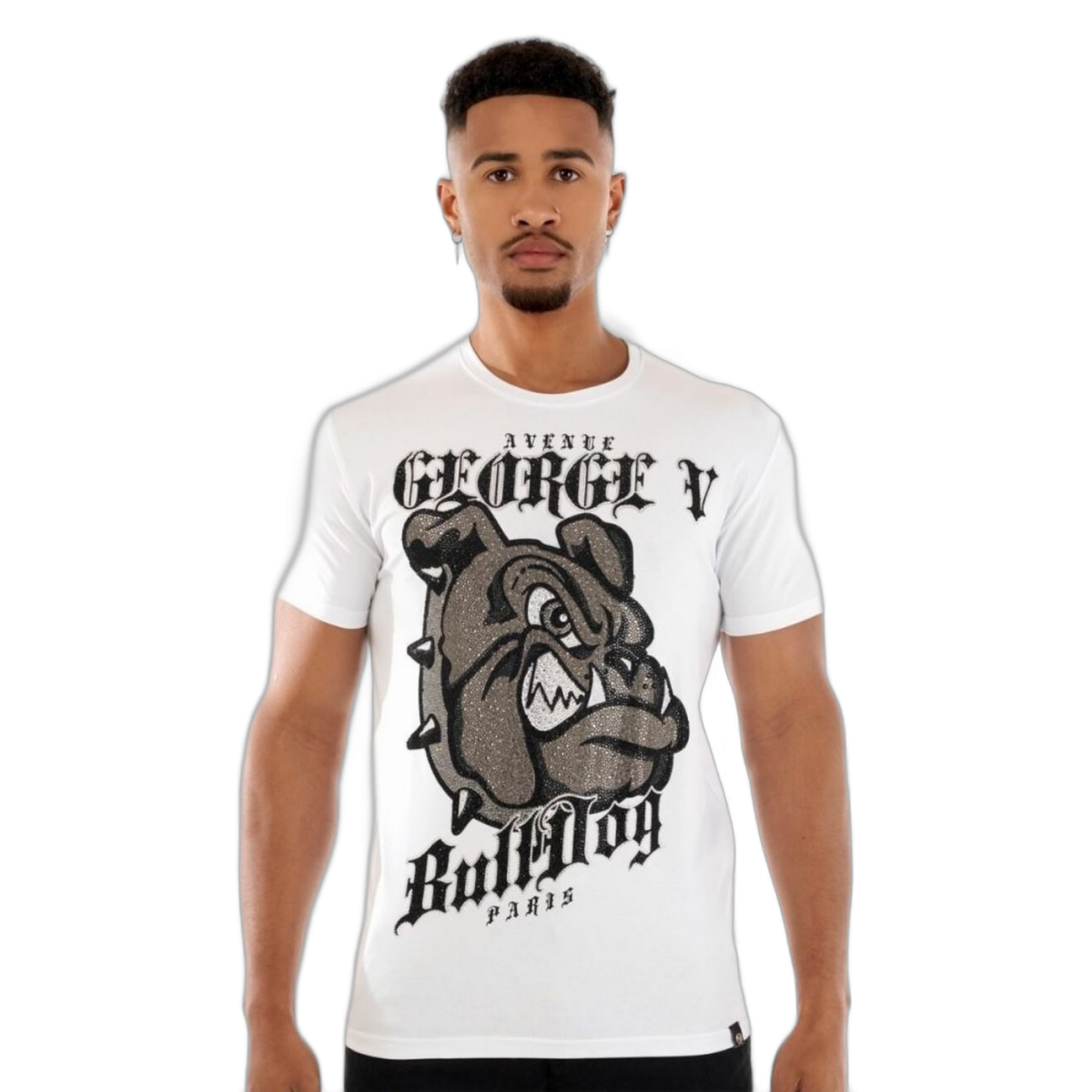 Camiseta George V Paris Cartoon Blanca