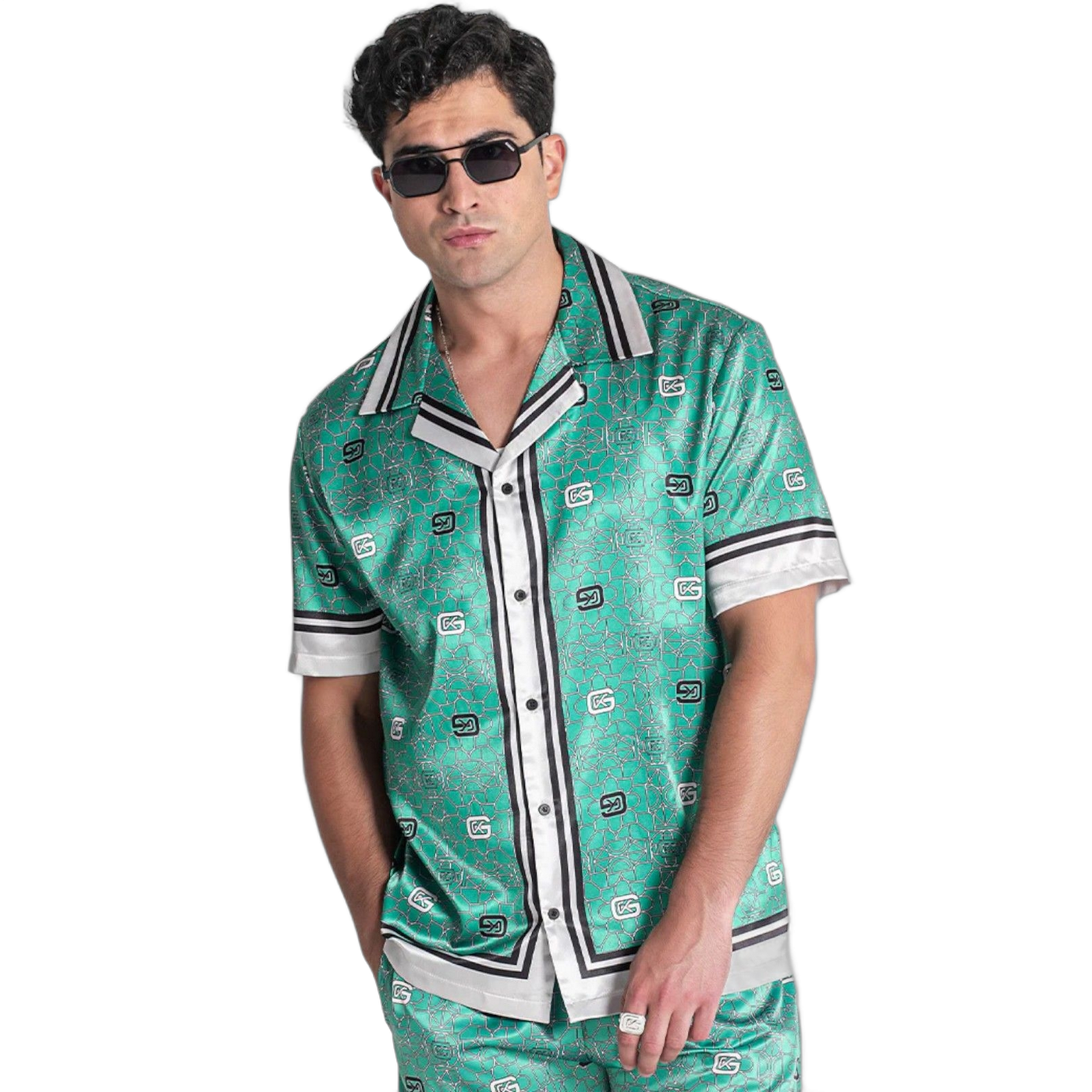 Camisa Gianni Kavanagh Sastinada Panacea Verde