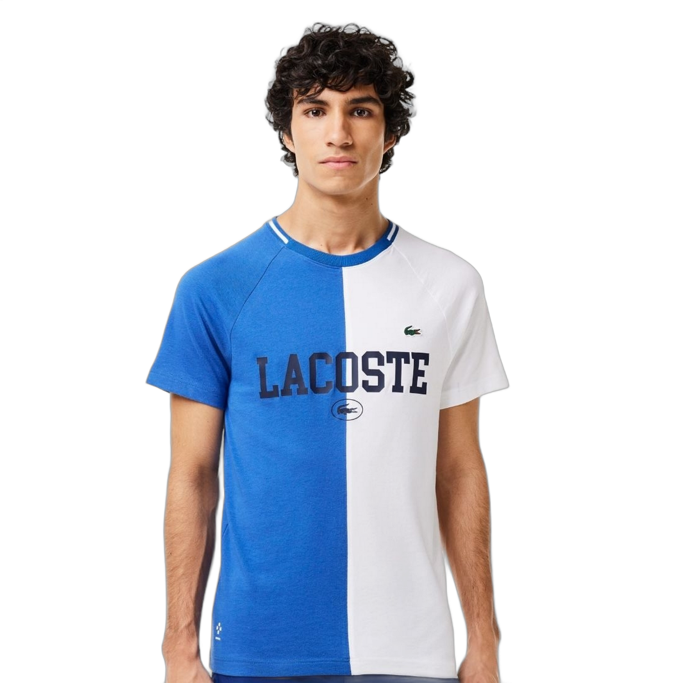 Camiseta Lacoste Sport × Medveded Ultra-Dry Azul