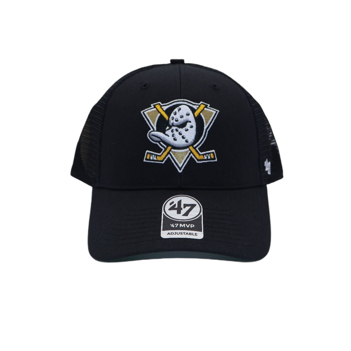 Gorra 47 Brand Anaheim Ducks Malla Negra