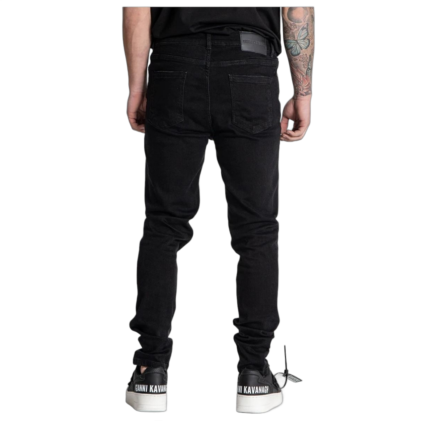 Jeans Gianni Kavanagh Slim Fit Ripped Negro