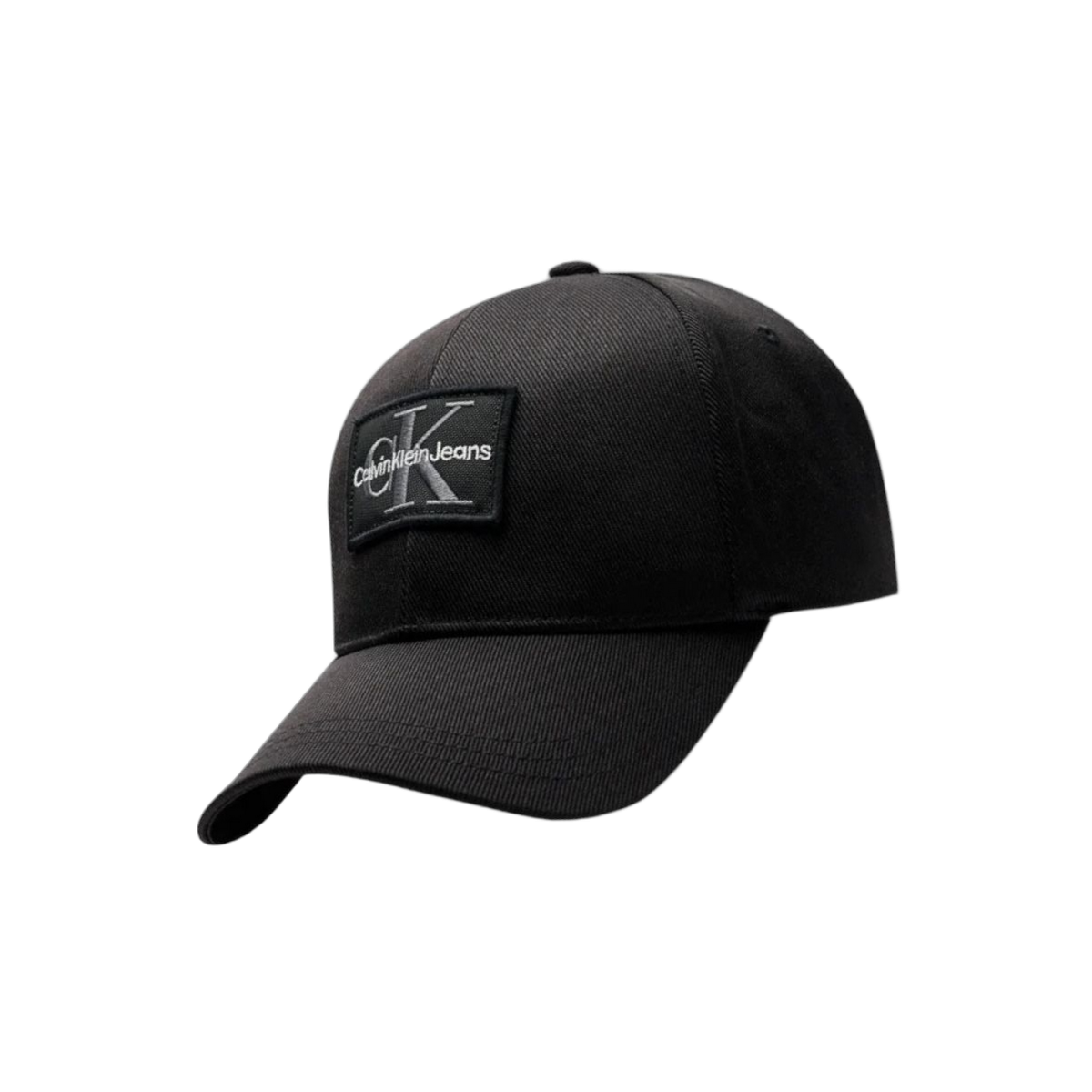 Gorra Calvin Klein con Parche Monologo Warm Negra