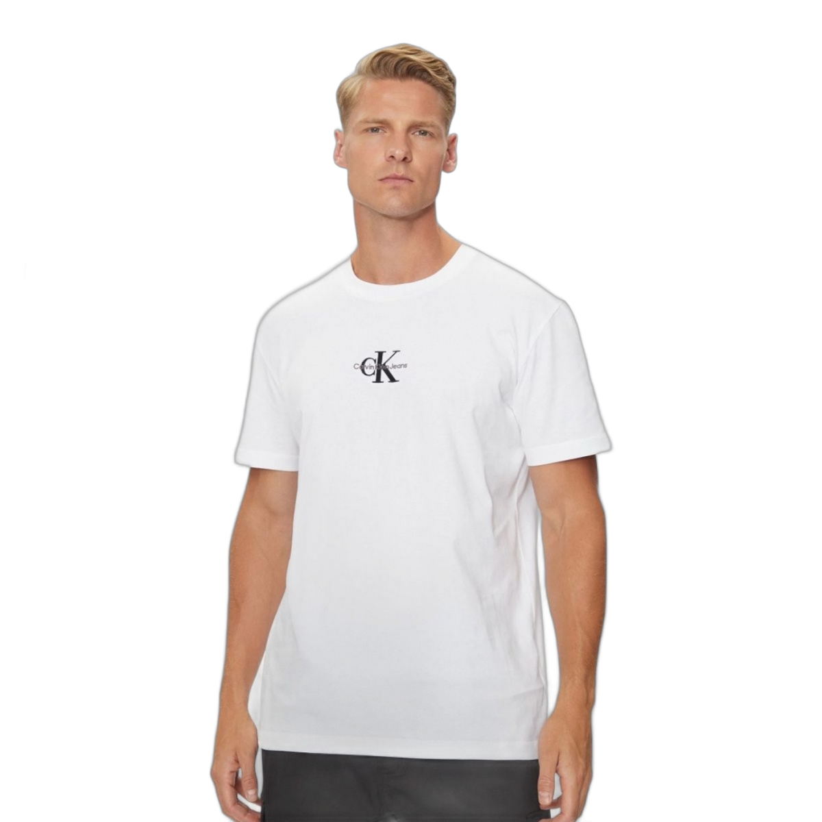 Camiseta Calvin Klein Monologo Blanco