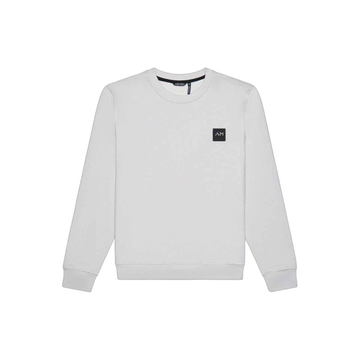 Sudadera Antony Morato Blanco Hielo con Logo Metalizado