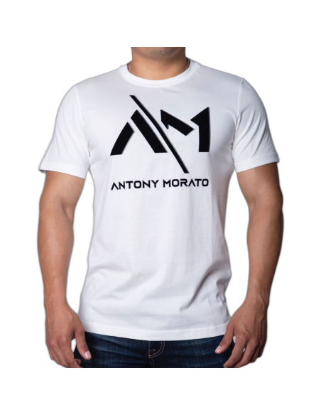 Camiseta Antony Morato Blanca Regula Fit con Logo Estampado Antony Morato | Camisetas  - Estilo urbano premium