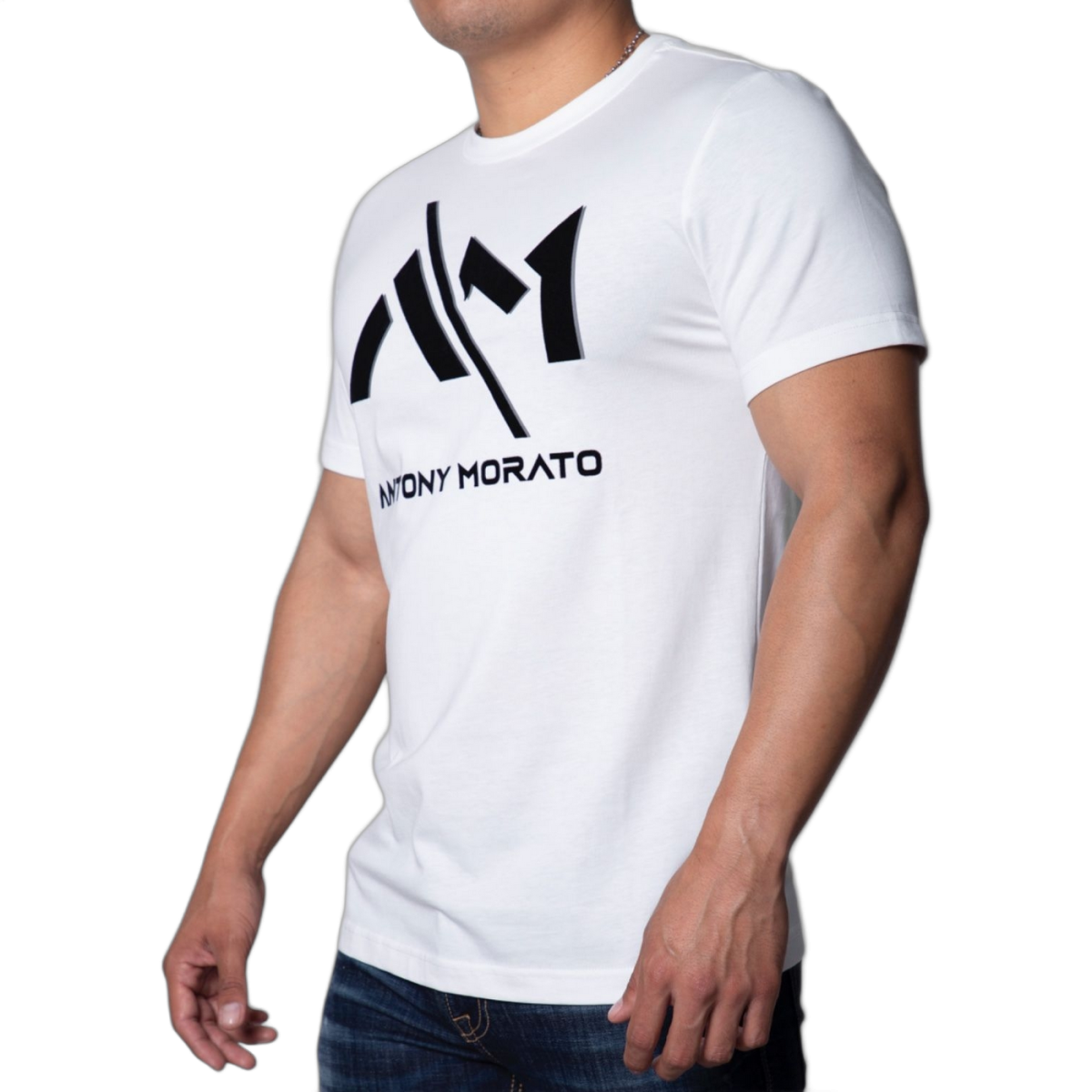 Camiseta Antony Morato Blanca Regula Fit con Logo Estampado Antony Morato | Camisetas  - Estilo urbano premium 2