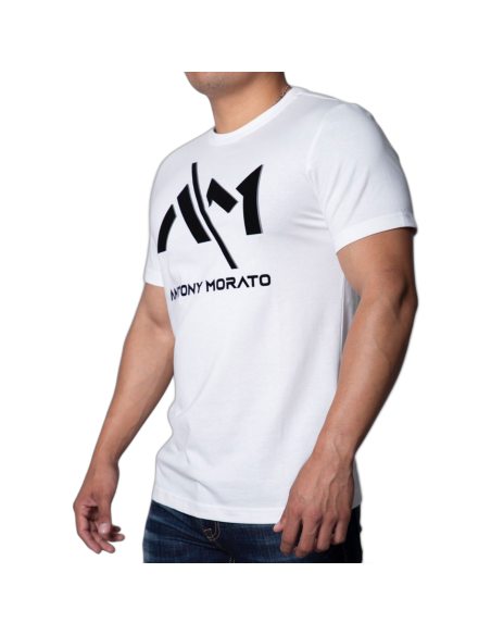 Camiseta Antony Morato Blanca Regula Fit con Logo Estampado Antony Morato | Camisetas  - Estilo urbano premium