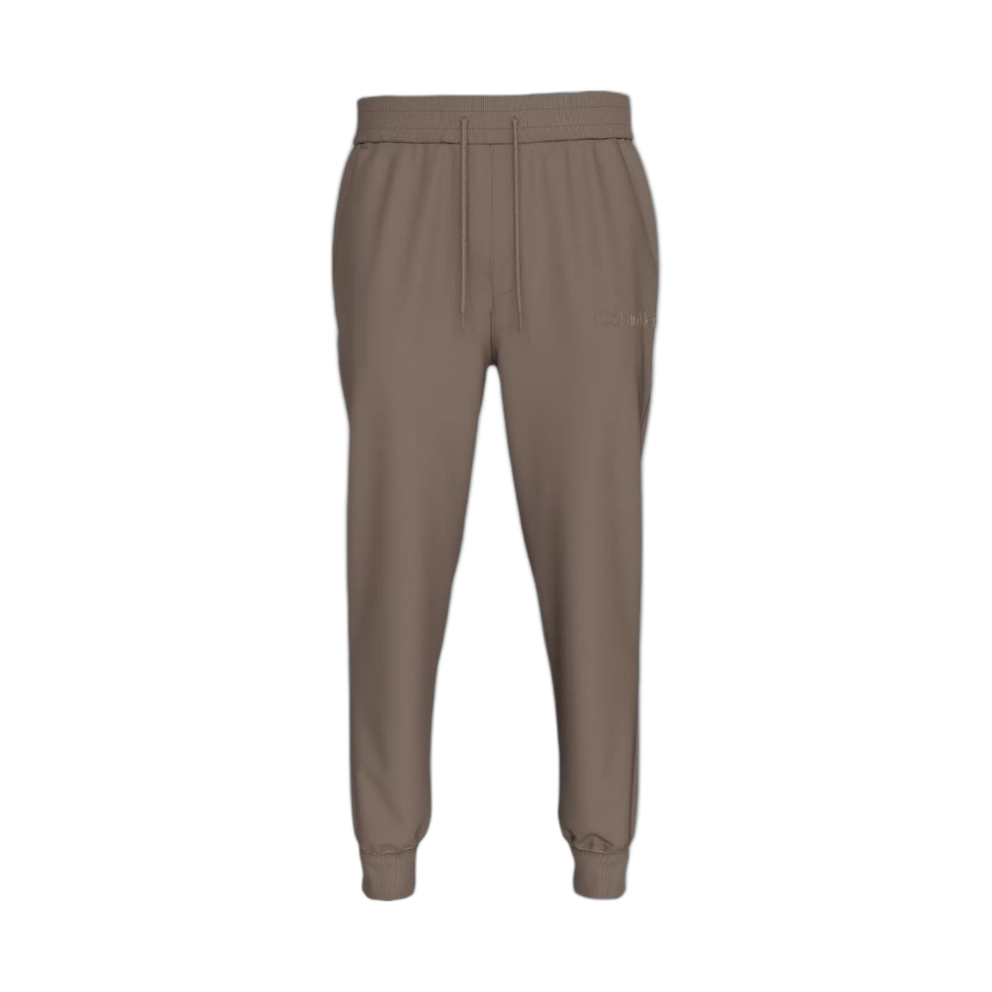 Pantalon Calvin Klein Marron Logo Institutional