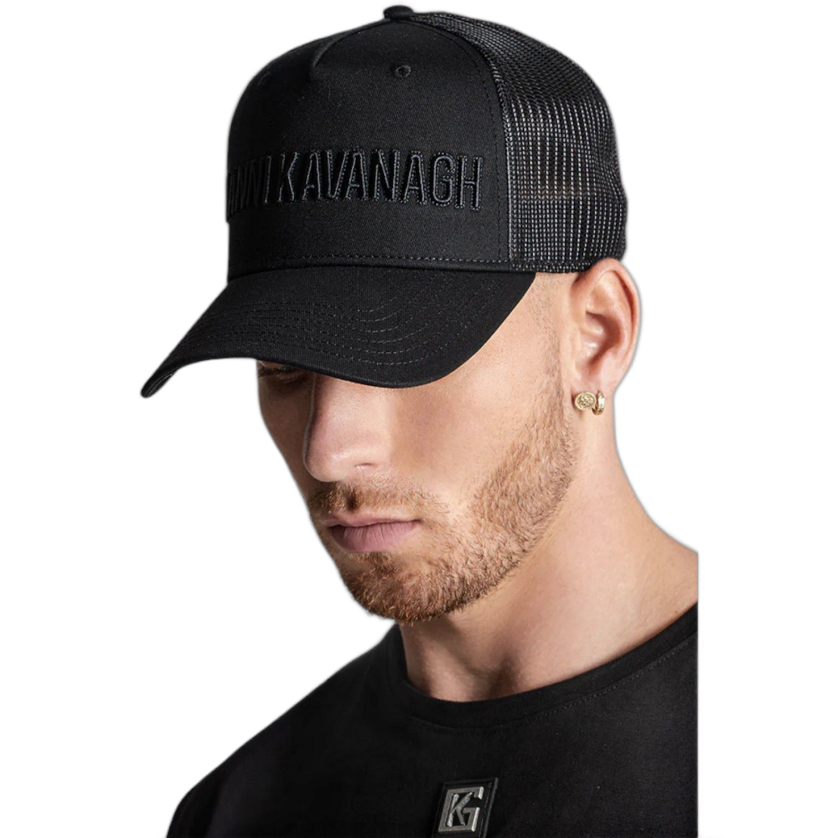 Gorra Gianni Kavanagh Basica GK Bordado Negro