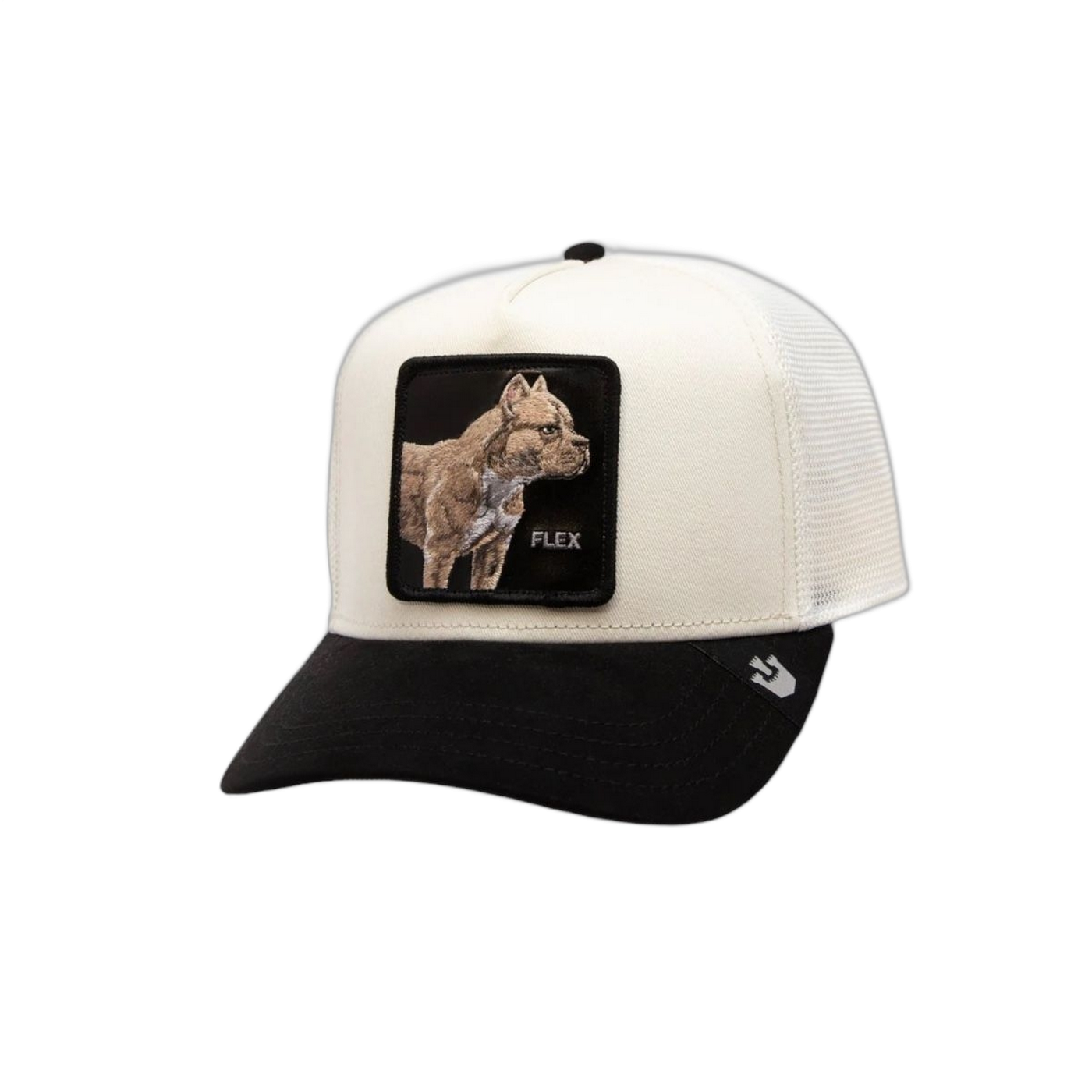 Gorra Goorin Bros The Suede Pitbull Blanco Crema