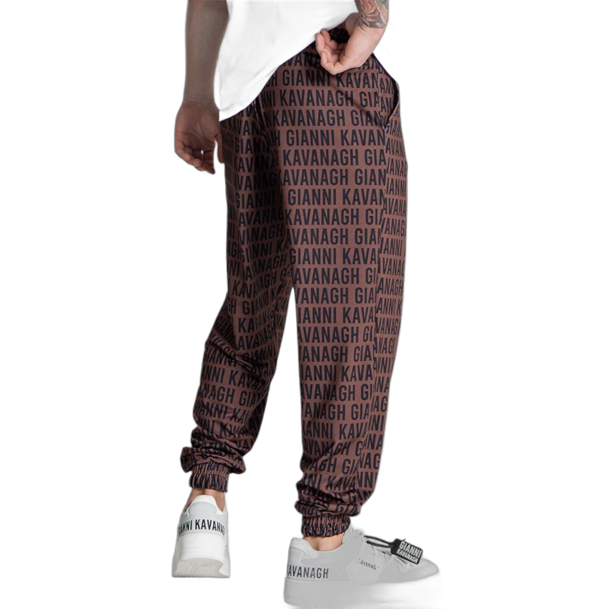 Pantalon de Chandal Gianni Kavanagh TAG Marron Gianni Kavanagh | Pantalones  - Estilo urbano premium 2