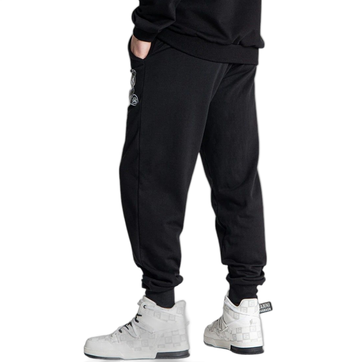 Pantalon de Chandal Gianni Kavanagh Mad Bear Negro Gianni Kavanagh | Pantalones  - Estilo urbano premium 2