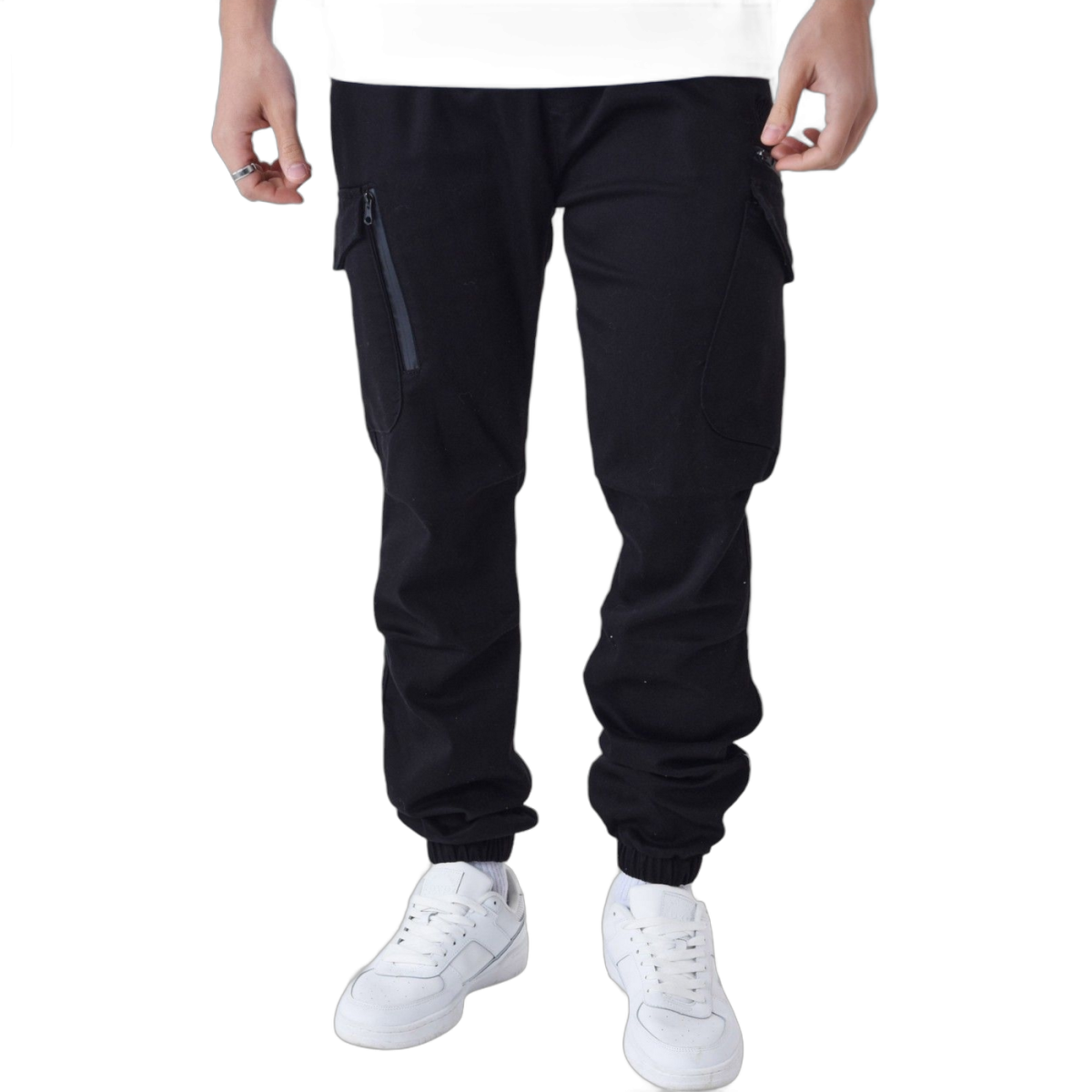 Pantalon Project X Paris Cargo PXP Tecnico Negro