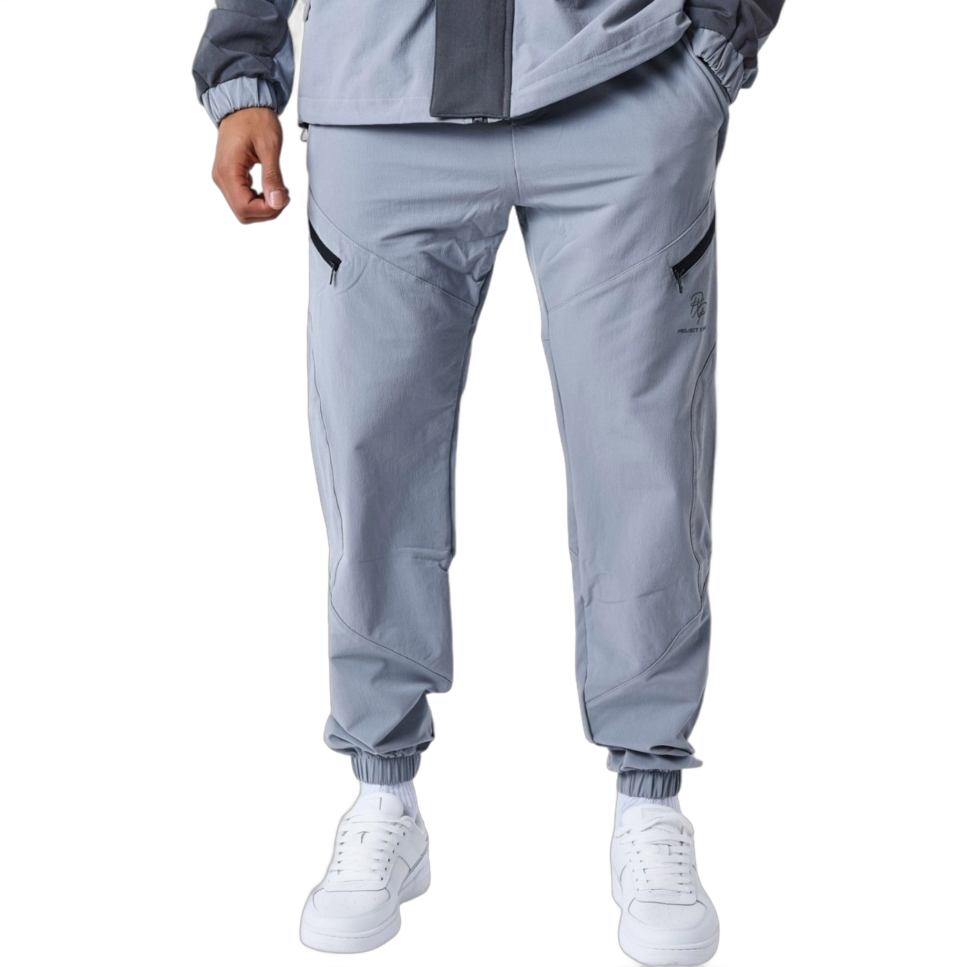 Pantalon Project X Paris de Tecnologia Fit Gris Azulado