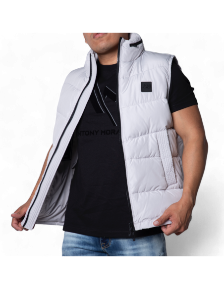 Chaqueta Sin Magas Antony Morato Blanco Roto Regular Fit con Relleno Antony Morato | Abrigos y Chaquetas Hombre  - Estilo urb...