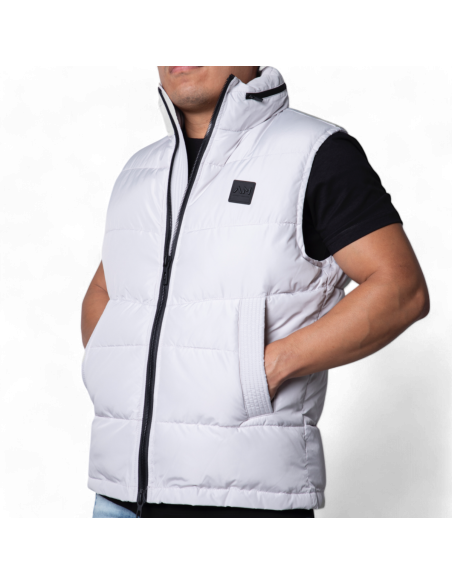 Chaqueta Sin Magas Antony Morato Blanco Roto Regular Fit con Relleno Antony Morato | Abrigos y Chaquetas Hombre  - Estilo urb...