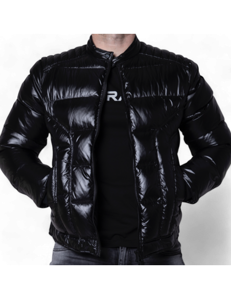 Plumífero Brillante Antony Morato Negro Shioze con relleno Sintético Plumífero Brillante Antony Morato Negro Shioze con relleno Sintético