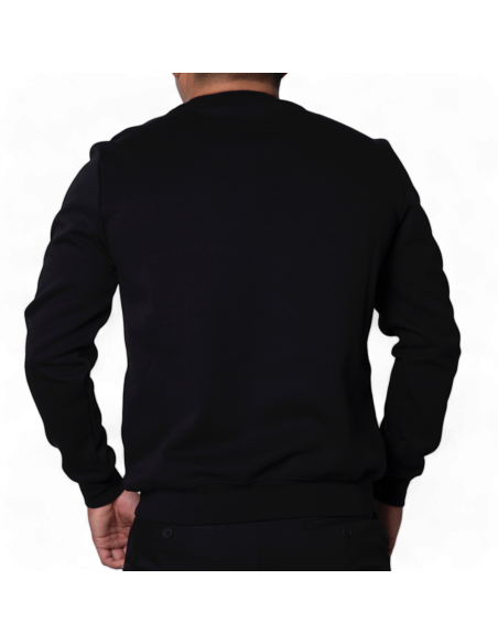 Sudadera Antony Morato Negra Slim Fit Con Calabera de Cyborg Antony Morato | Sudaderas  - Estilo urbano premium