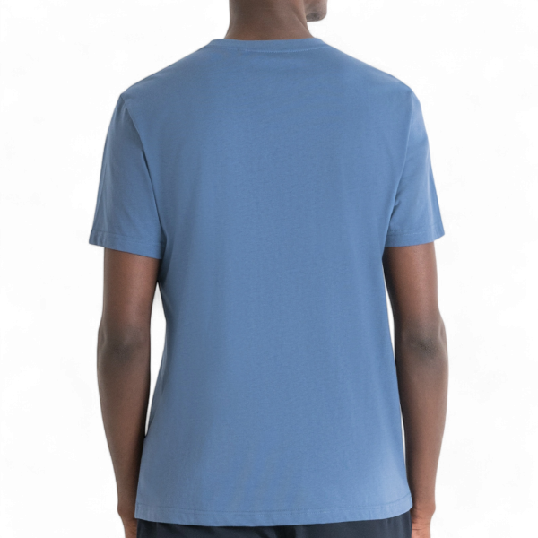 Camiseta Antony Morato Azul Regular Fit con logotipo Antony Morato | Camisetas  - Estilo urbano premium