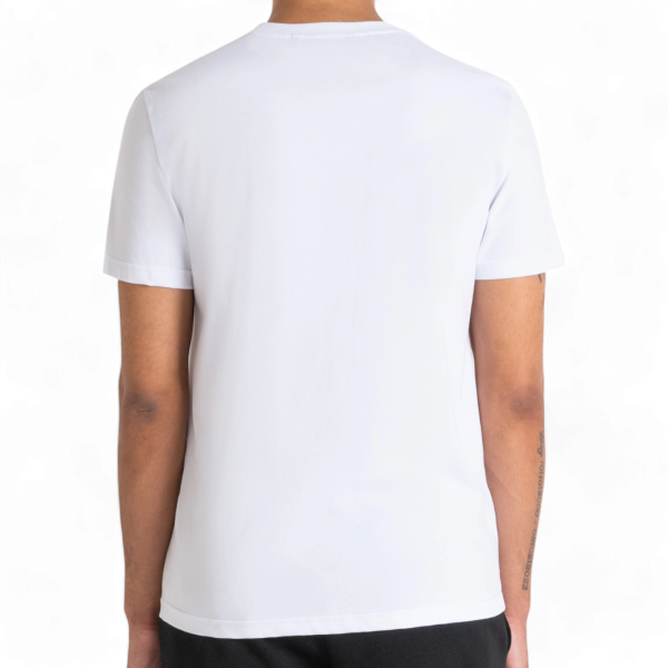 Camiseta Antony Morato Blanca Slim Fit con Logo Relieve Antony Morato | Camisetas  - Estilo urbano premium