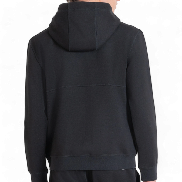 Sudadera con Capucha Antony Morato Negra con Logo Metalizado Antony Morato | Sudaderas  - Estilo urbano premium